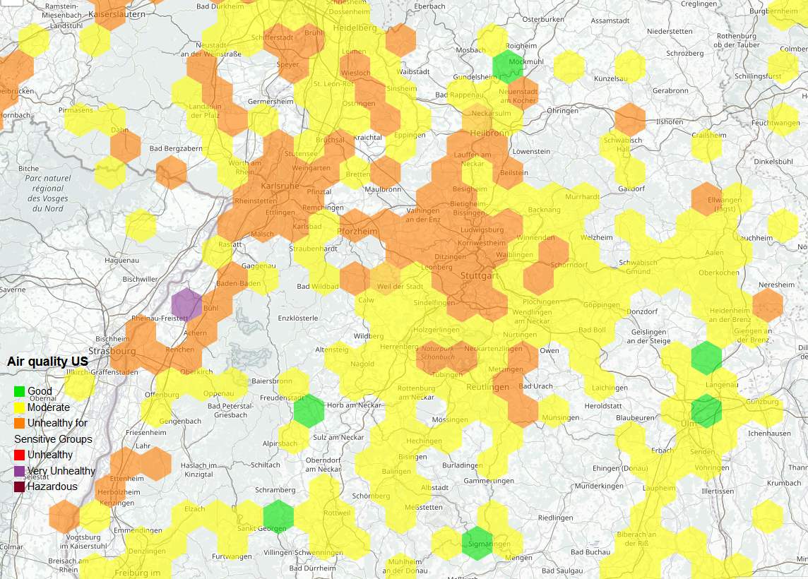 AQI am Wochenende 23-24_März_2019