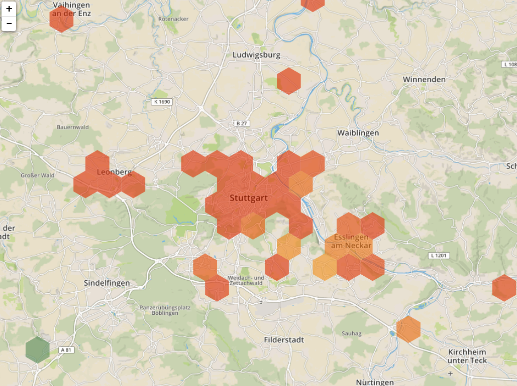 Feinstaub Map